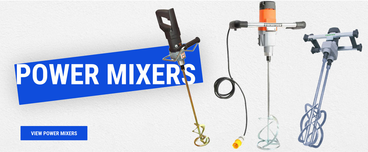 Power Mixers for Render and Plaster
