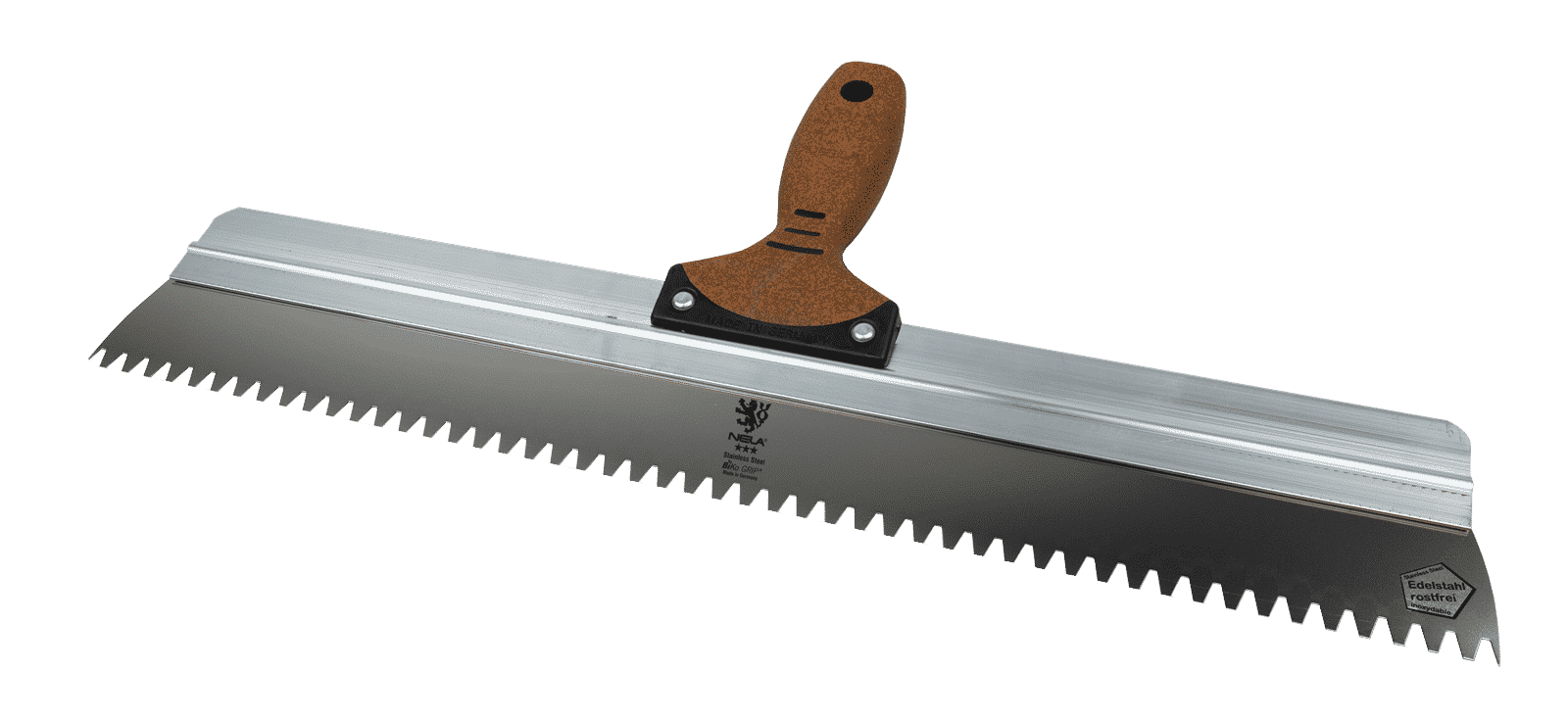 NELA Finishing Spatula, 600 mm, notched