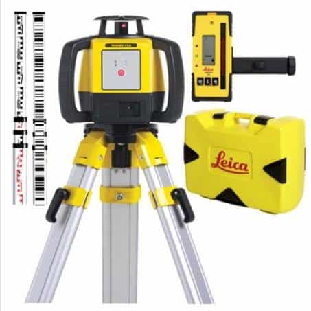 Leica Rugby 610 Outdoor Laser Level Kit