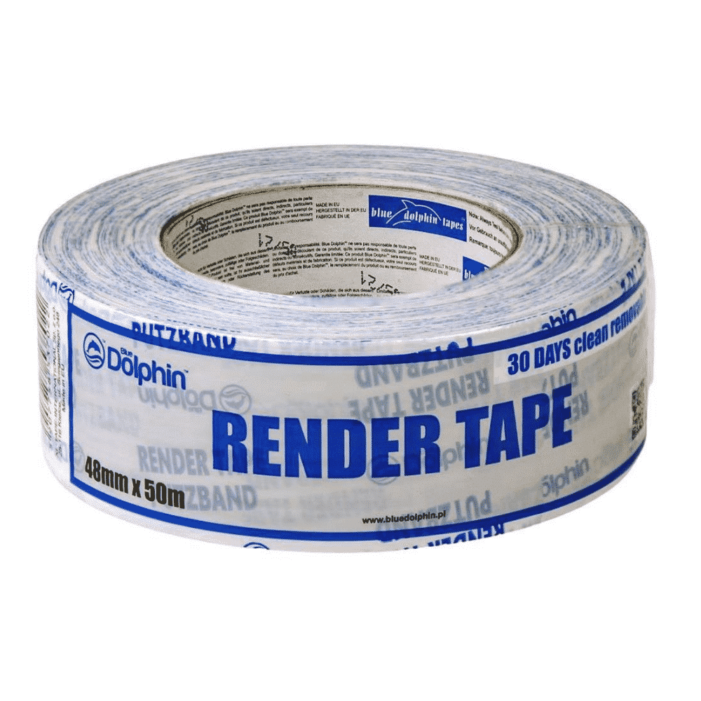 blue dolphin render tape